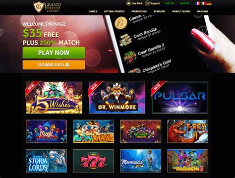 grand fortune casino review|grand fortune instant play.